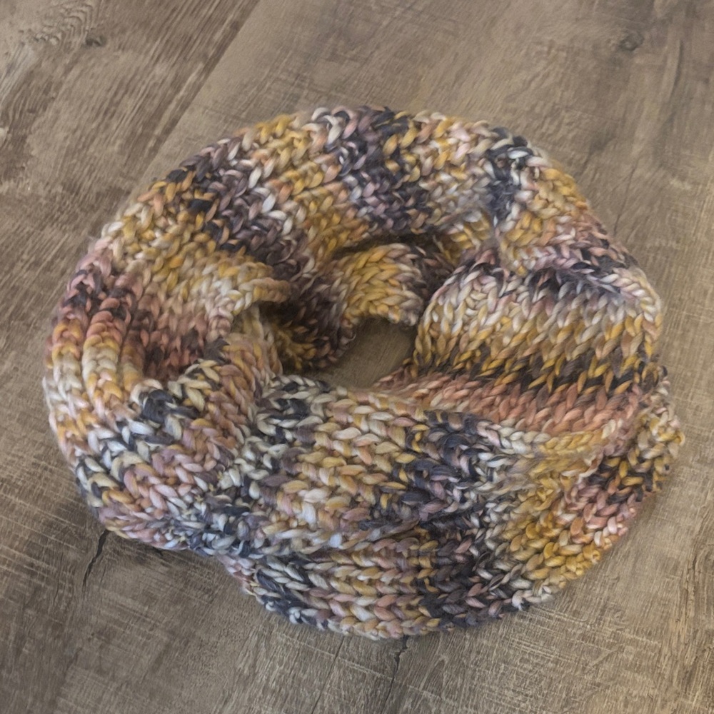 Multicolor Knit Scarf - Picture 6 of 11